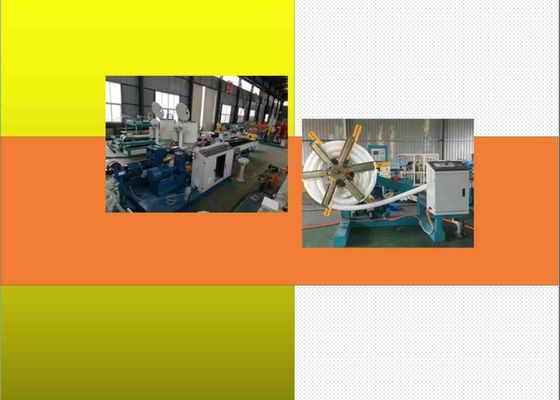 Macchina ondulata doppia dell'estrusione del tubo del PVC