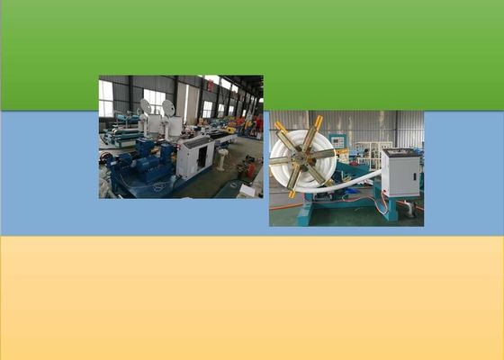 linea ondulata dell'estrusione del tubo del doppio strato del PE di 65kw 150kg/H