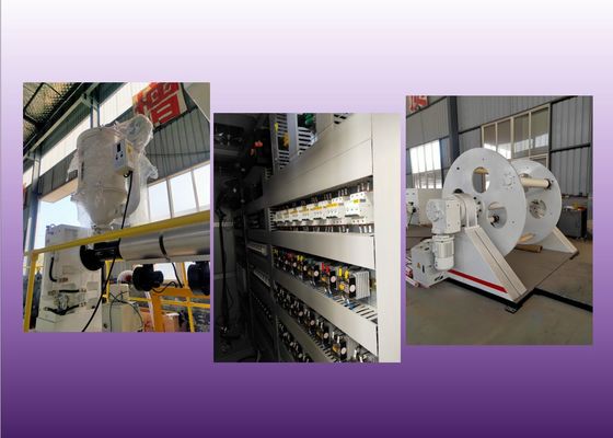 Linea di plastica dell'estrusione dello strato della vite 450g/H dell'HDPE del PVC gemellato che fa macchina