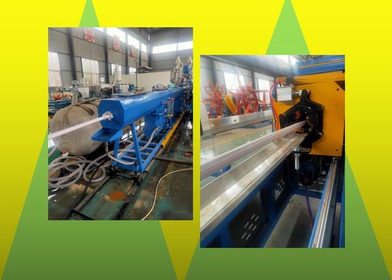 3 strati dell'HDPE del tubo della linea di rinforzo 160mm 18m/Min dell'estrusione