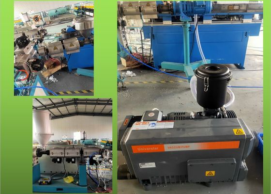linea di produzione ondulata doppia del tubo del PVC 2-3.5m/Min 250-300 kg/h