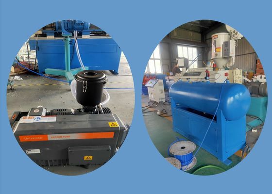 Singola linea ondulata 1200kg/H dell'estrusione del tubo della vite 500mm