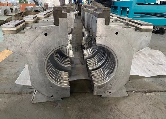 Linea ondulata tubo di plastica dell'estrusione del tubo del doppio strato del gas d'acqua di 12m/Min/che fa macchina