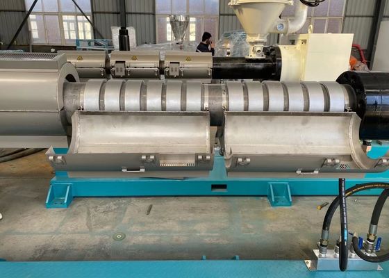 L'alta efficienza ha automatizzato singola/linea ondulata doppia di plastica dell'estrusione del tubo