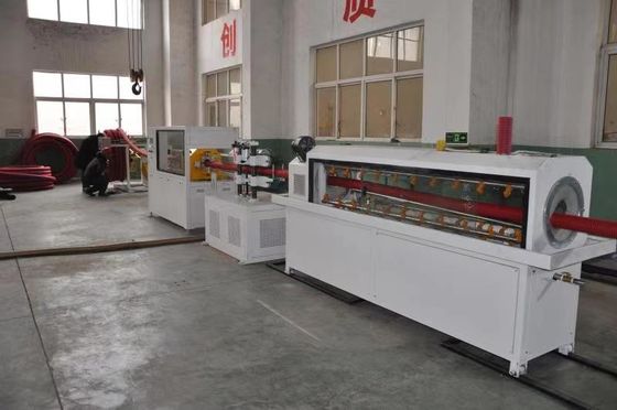 Linea ondulata a parete semplice diametro dell'estrusione del tubo dell'HDPE di 20mm/macchina di fabbricazione