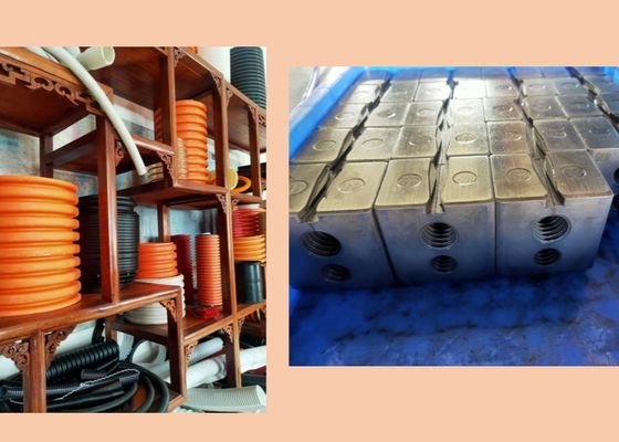 Linea ondulata doppia dell'estrusione di tubi di DWC per irrigazione