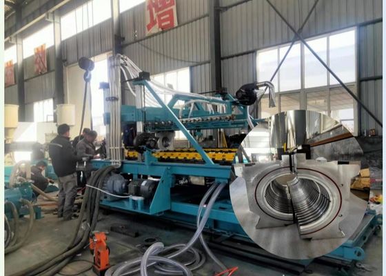 espulsore ondulato del tubo del doppio strato del PE del PVC di 200mm