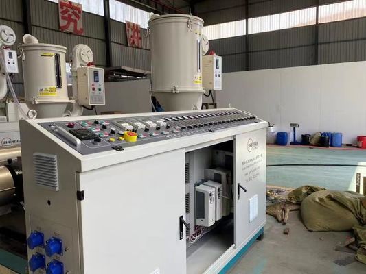 Singola linea fornitura dell'estrusione del tubo dell'HDPE della vite 110mm di petrolio