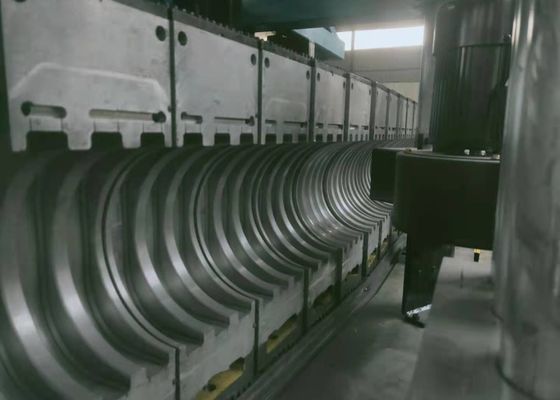 Linea ondulata Intermeshing pieno dell'estrusione del tubo del doppio strato dell'HDPE 6,5 m/min
