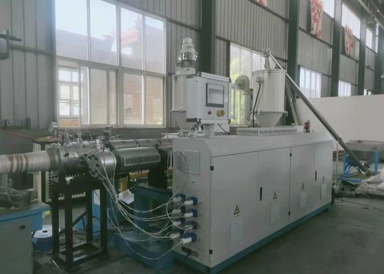 Macchina ondulata a parete semplice 10m/min dell'estrusione del tubo del PE dell'HDPE di plastica