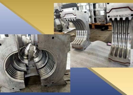 linea ondulata doppia del PE di 3-6m/min pp singola/del tubo dell'estrusione