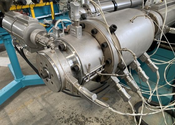 Macchina 600kg/H anche Plasticization dell'estrusione della vite del tubo del PE singola