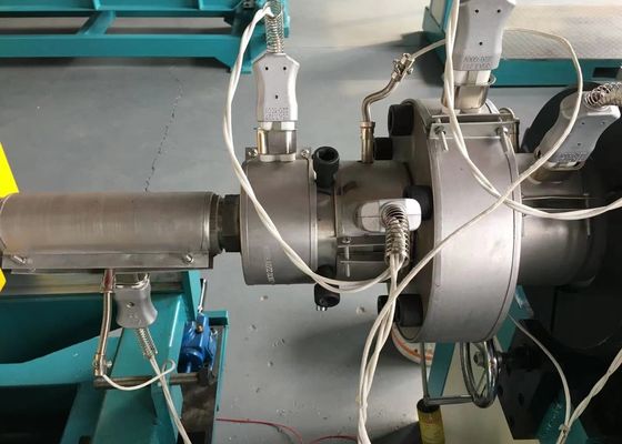 Linea ondulata a parete semplice di plastica dell'estrusione del tubo di PA del PVC EVA del PE dei pp