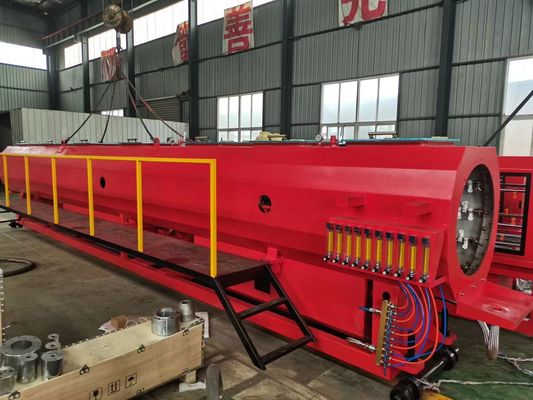 linea di produzione di plastica del tubo della macchina dell'estrusione del tubo del gas del PE di 200-500mm