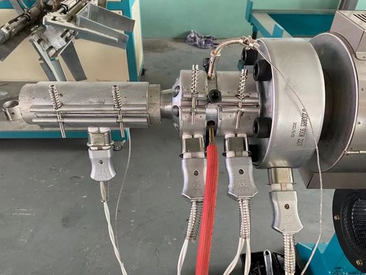 linea ondulata a parete semplice singola vite dell'estrusione del tubo del PE pp di 16-63mm