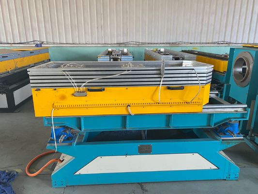 80kg/H linea ondulata a parete semplice singola vite dell'estrusione del tubo del PE pp
