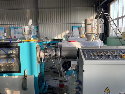linea di produzione di plastica della macchina del tubo a spirale del carbonio dell'HDPE pp di 25-100mm