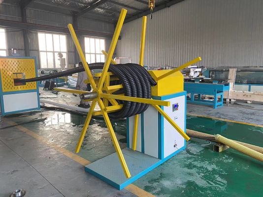 linea di produzione di plastica della macchina del tubo a spirale del carbonio dell'HDPE pp di 25-100mm
