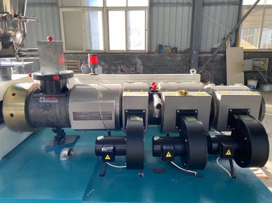 Linea di plastica macchina gemellata 250kg/Hr conico dell'estrusione del tubo del PVC dell'estrusore a vite