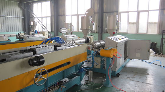 Linea ondulata a parete semplice dell'estrusione di produzione del tubo flessibile della macchina 110mm del tubo del PE dei pp
